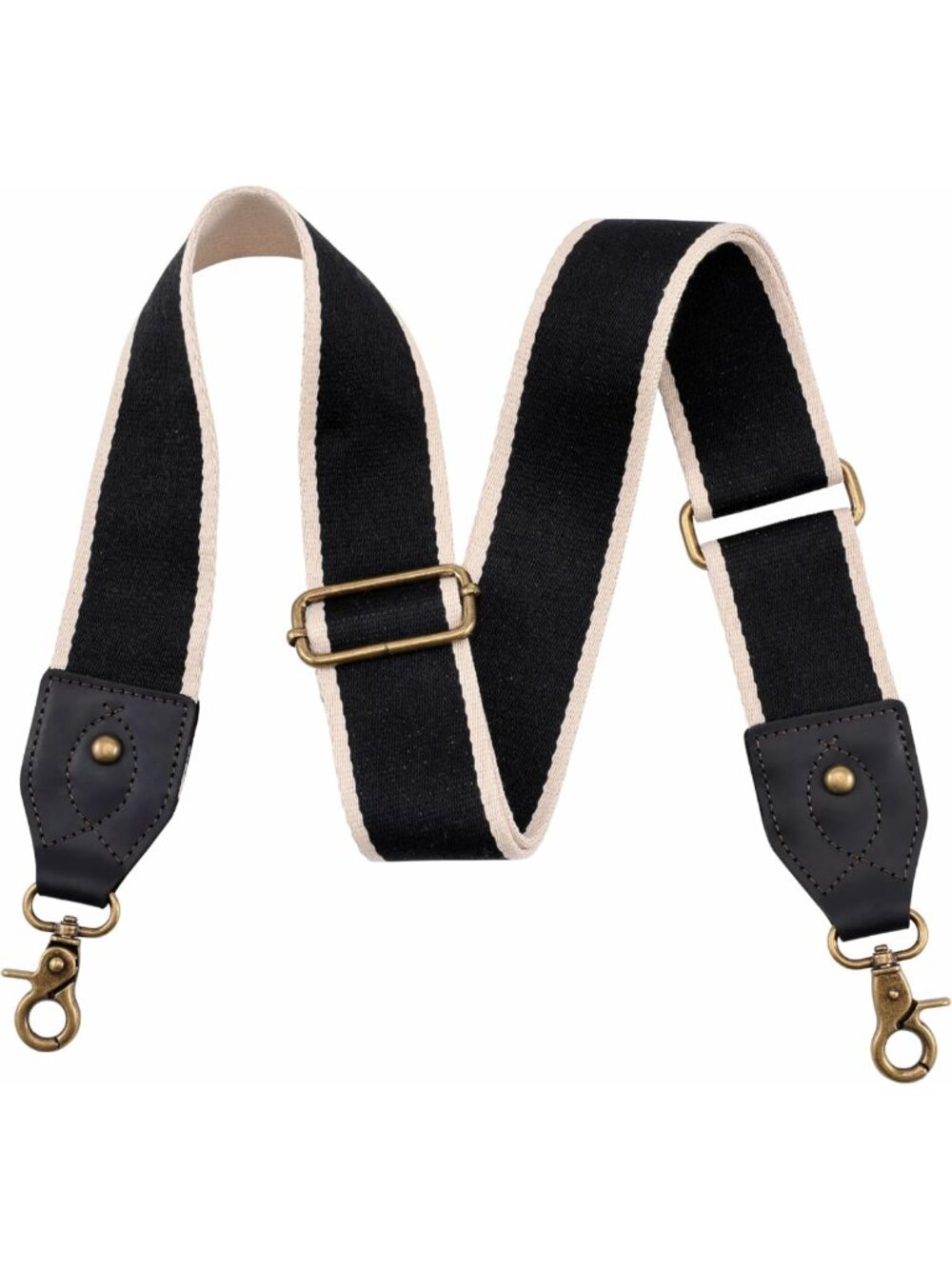 Adjustable Wide Leather Shoulder Strap - Retro Embroidery Crossbody Bag Straps